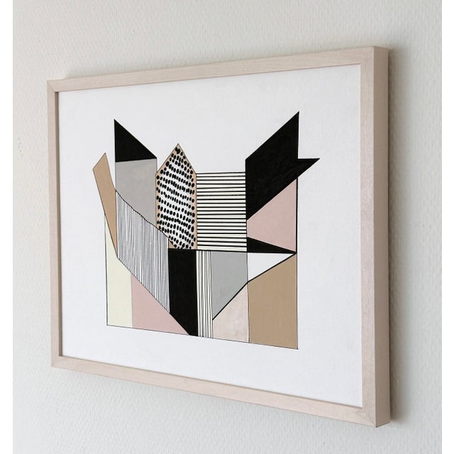 Black Amanda Andersen, Edifice II, 2024, Ink on Paper For Sale - Image 8 of 11