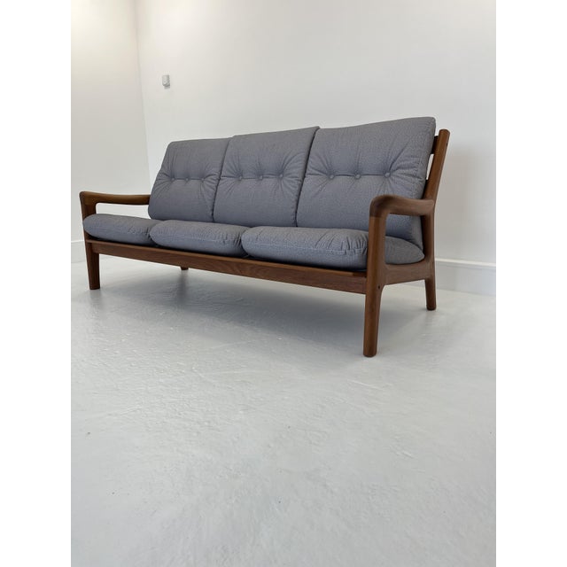 Mid-Century 3-Seater Sofa by Gustav Thams for A/S Vejen, Denmark, 1960s For Sale - Image 4 of 10