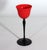 1920s Czech Art Deco Tango Glass Red & Black Cordial Glasses — Set of 6 For Sale In Philadelphia - Image 6 of 8