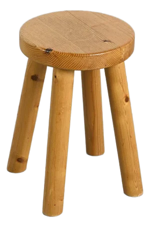 Stool by Charlotte Perriand for Les Arcs, 1960s