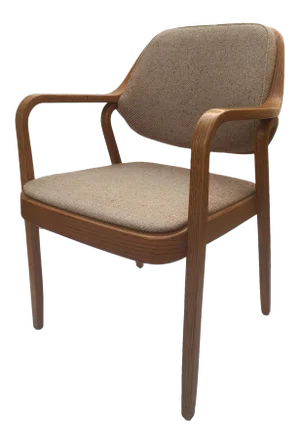 Vintage C.1983 Don Pettit for Knoll International Bentwood Arm / Desk Chair