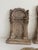 Set of 3 Vintage Plaster Architectural Wall Plaques With Renaissance Doorway Reliefs & Cherub Fragment For Sale - Image 4 of 14