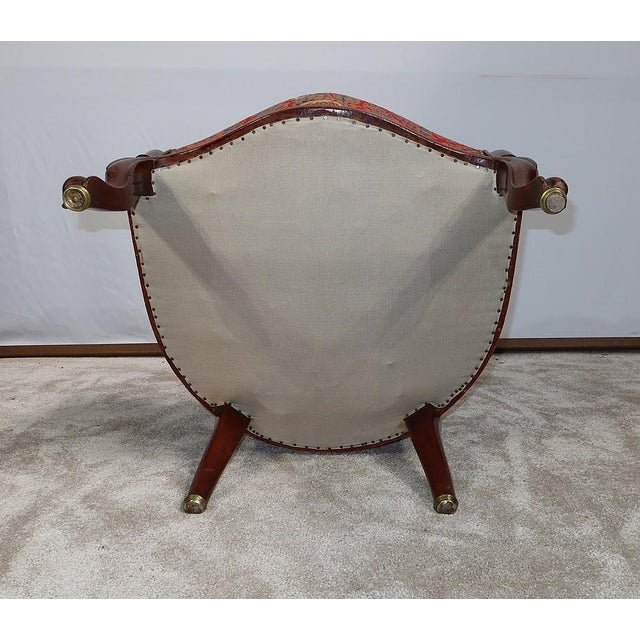 Small Napoleon III Chair in Mahogany For Sale - Image 16 of 17