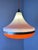 White and Orange Plastic Pendant, Denmark For Sale - Image 11 of 11