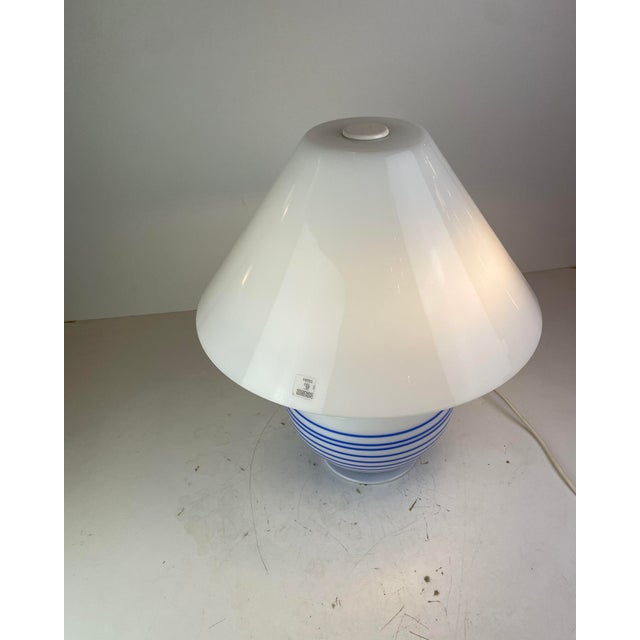 Coastal Murano Table Lamp by Antonangeli for Antonangeli Illuminazioni, Italy, 1980s For Sale - Image 10 of 12