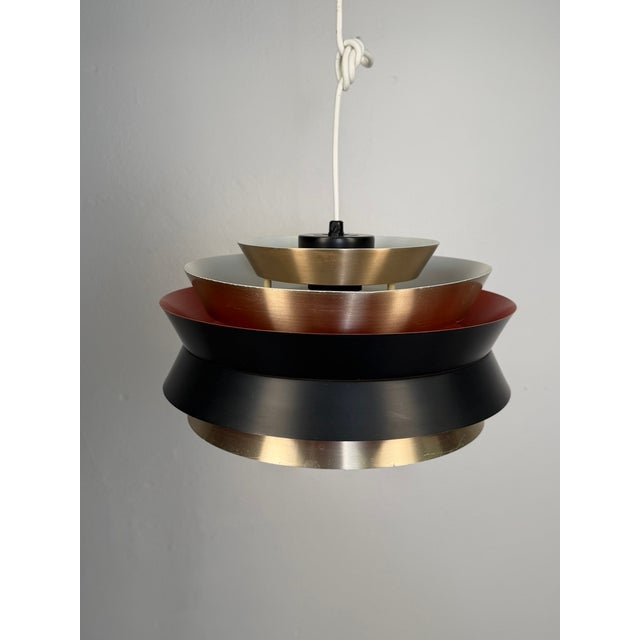 Trava Pendant Lamp by Carl Thore for Granhaga Metallindustri, Sweden, 1970s For Sale - Image 11 of 11