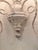 2010s Set of Three Distressed French Country Wall Sconces With Matching Large & Medium Chandeliers Available For Sale - Image 5 of 8