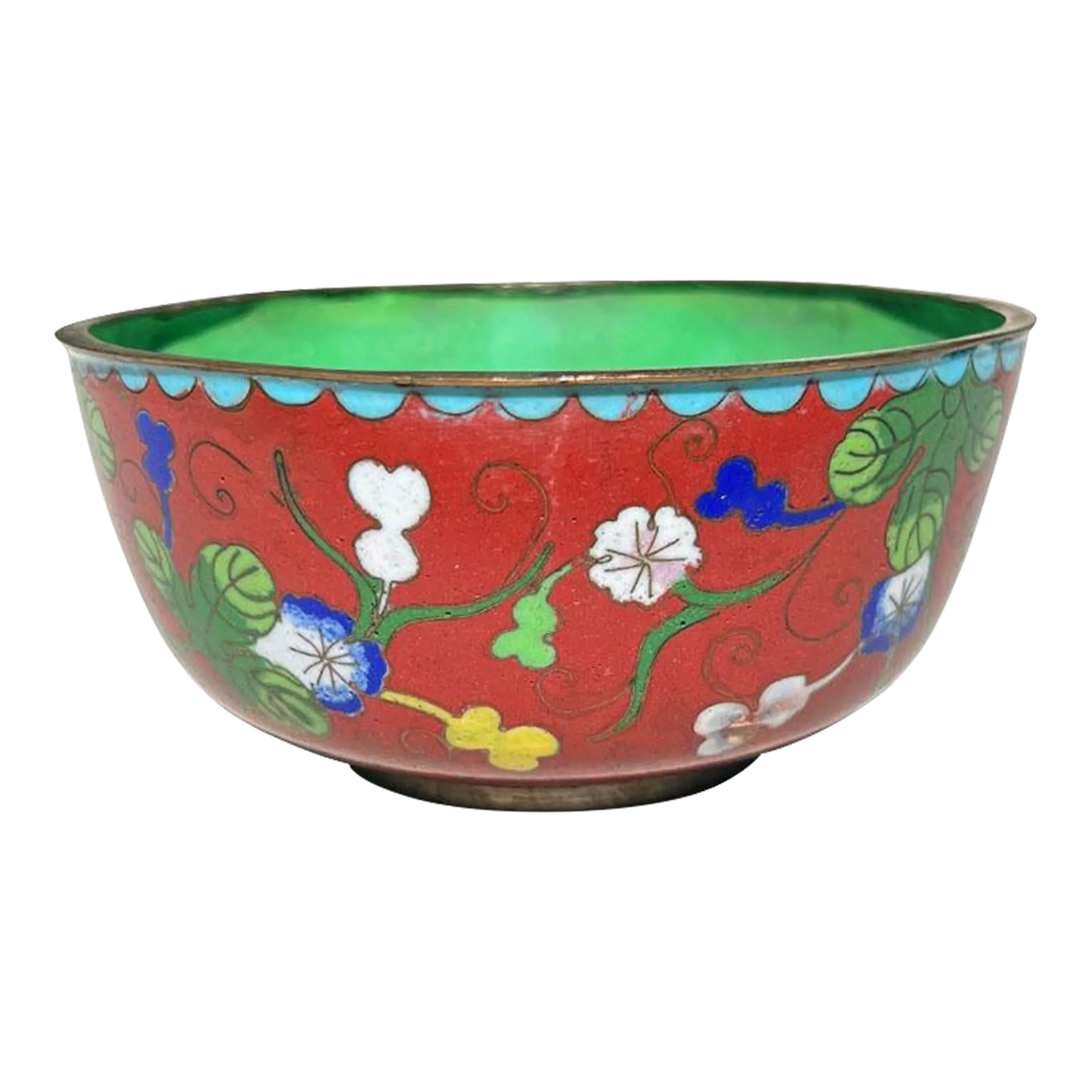 Vintage Chinoiserie Decorative Bowls | Chairish