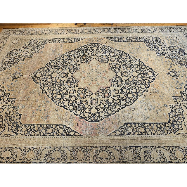 Late 19th Century Tabriz Haji Jalili Rug For Sale - Image 9 of 18