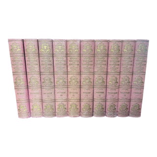Early 20th Century 10 Volume “Courtiers and Favourites of Royalty” Book Set - French Louis XVI For Sale
