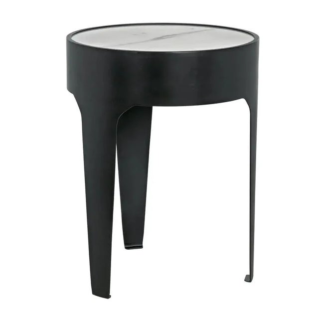 Mid-Century Modern NOIR Cylinder Side Table, Small For Sale - Image 3 of 6