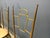 Gold Mid-Century Modern Italian Brass Dining Chairs, 1950s, Set of 4 For Sale - Image 8 of 14