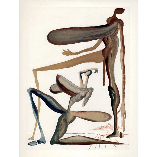 Artist: Salvador Dali Country: Spain Title: Prodigality – Purgatory 22 Provenance: Suite Divine Comedy numbered Medium:...