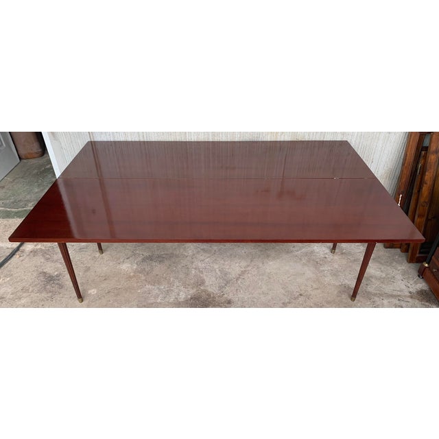 Louis XVI Style Mahogany Convertible Console For Sale In Miami - Image 6 of 11