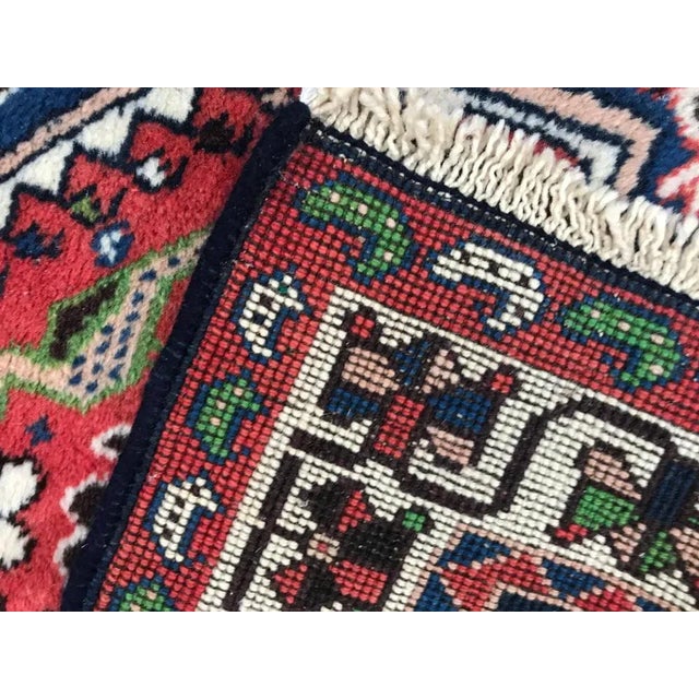 Vintage Wool Yalameh Rug, 1980s For Sale - Image 10 of 11