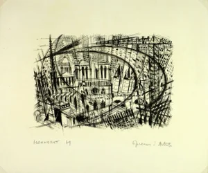 Jean Monneret, Paris Modern Landscape