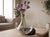 Handmade Crystal Vase With Gobi Desert Stone Base – Unique Home Decor For Sale In New York - Image 6 of 7