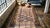 Textile 1900s Blue Navy Geometric Kilim Antique Persian Ghashgaie Flat-Weave 6' X 10' Wool Carpet For Sale - Image 7 of 9