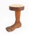 Late 20th Century Late 20th Century Folk Art Carved Wood "Foot" Stool For Sale - Image 5 of 9