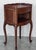 Early 20th Century Pair of Walnut Nightstands Tables with Drawer and Open Shelf For Sale - Image 18 of 18