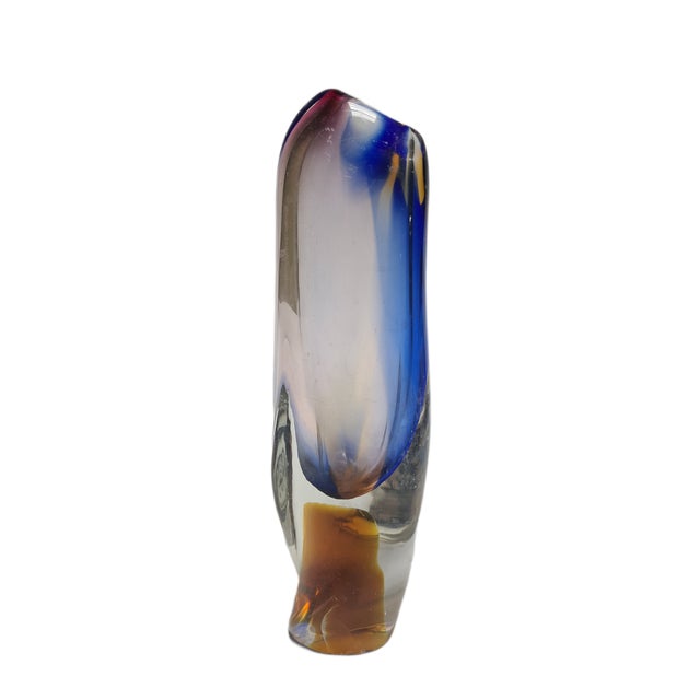 1960s Postmodern Czechoslovakian Vase by Jiri Suhajek, 1960s For Sale - Image 5 of 15