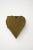Metal Vintage Brass + Copper Heart Wall Pocket, Circa Mid-20th Century For Sale - Image 7 of 13