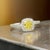 Metal Natural Sapphire Diamond Ring Size 5.5, 14k Gold 1.31 TCW Certified For Sale - Image 7 of 9