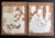 Paper Pair Japanese Woodblock Prints La Mariee and Le Marie by Paul Jacoulet For Sale - Image 7 of 18