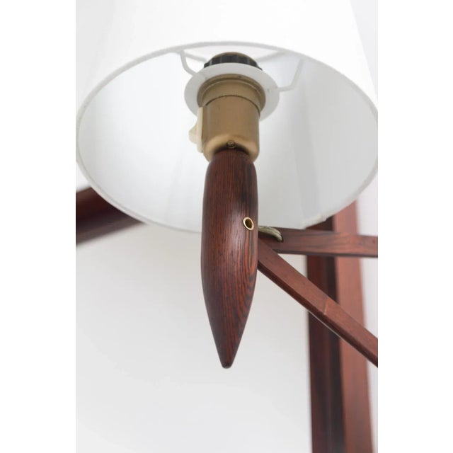 Mid-Century Danish Rosewood Scissor Wall Lamp, 1960s For Sale - Image 12 of 18