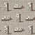 Abstract Sample - Schumacher Domino Epingle Fabric in Brown For Sale - Image 3 of 3