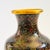 Traditional Cloisonne Brass Vase For Sale - Image 3 of 9