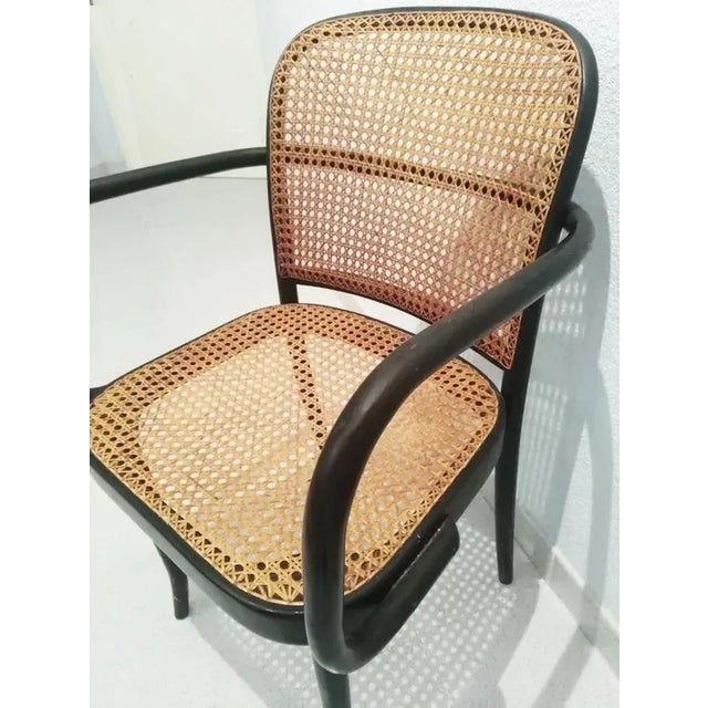 Set of No. 811 Chairs in Bentwood by Josef Hoffmann for Thonet For Sale - Image 6 of 7