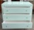 Modern Designer Blue Glass Chest of Drawers Commode Nightstand For Sale - Image 4 of 7