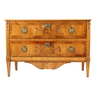 Louis Seize Chest of Drawers in Walnut, 1800s For Sale