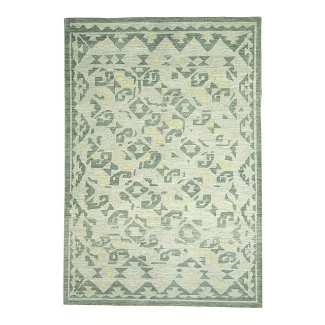 Turkish Oushak Antique Look Rug 10'4