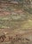 Beige Paul Heimen, Rest in the Woods, Forest Landscape, Farmers, Campfire, Oil Painting on Canvas For Sale - Image 8 of 13