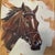 Contemporary original horse portrait painting by Stephen Heigh. Signed and framed. Measures 16x18 or 22x24 framed. Check...