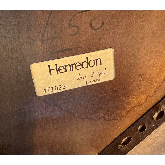 Vintage Henredon Chinese Chippendale Style Mahogany Side Table Set- A Pair For Sale - Image 12 of 12