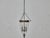 English Midcentury Nickel Bell Lantern With Glass Dome and Three Lights For Sale - Image 12 of 16