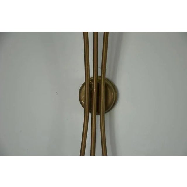 Brass Wall Lamps by Oscar Torlasco for Arredoluce, Italy, 1960s, Set of 2 For Sale - Image 10 of 17