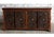 Antique Lotus Carved Sideboard – Two-Tone Vintage Wood Buffet Credenza For Sale - Image 4 of 6