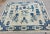 1930s Antique Beige Medallion Chinese Peking 100 Antiques Knotted Wool Rug For Sale - Image 4 of 12