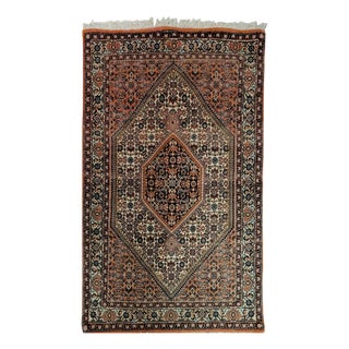 Vintage Bidjar Rug in Wool, 1980s For Sale