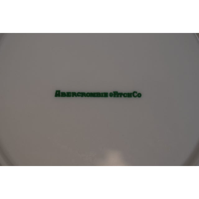 Mid 20th Century Abercrombie & Fitch Hand-Painted Game Bird Salad Plates- Set of 5 For Sale - Image 9 of 9