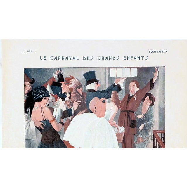 This is an original magazine print from 1923. NOT A REPRINT! Will look fantastic framed! I have 100's of these prints....