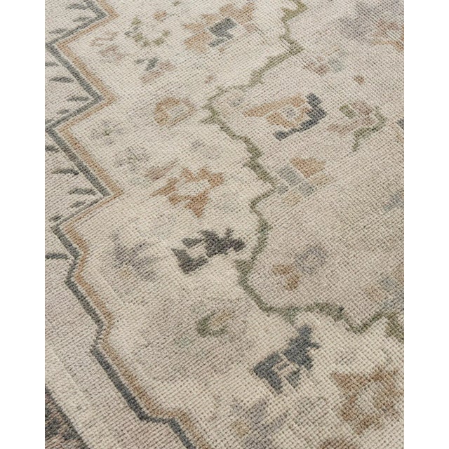 Vintage Turkish Oushak Rug 5'8 X 9'3 For Sale - Image 15 of 18