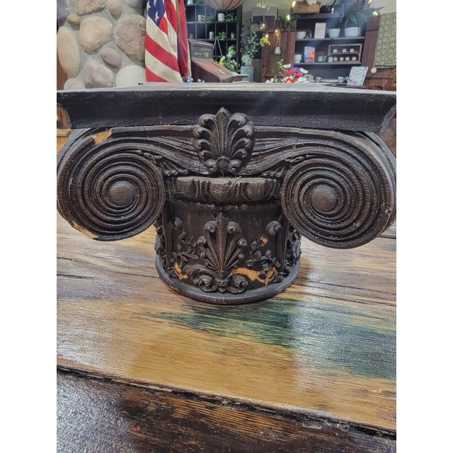 Early 20th Century Antique Decorator's Supply Co Capital Column For Sale - Image 5 of 8