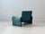 DS-2011 Leather Armchair in Petrol Green from de Sede, Switzerland, 1980s For Sale - Image 6 of 17