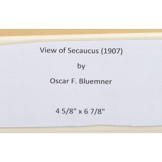 Oscar F. Bluemner "Views of Secaucus", 2 For Sale - Image 13 of 15