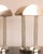 A pair of architectural table lamps made in france during the 1970s, in the style of marcel breuer. Inspired by bauhaus...